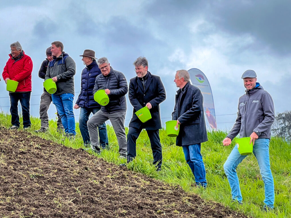 Projektstart Blühende Weinberge