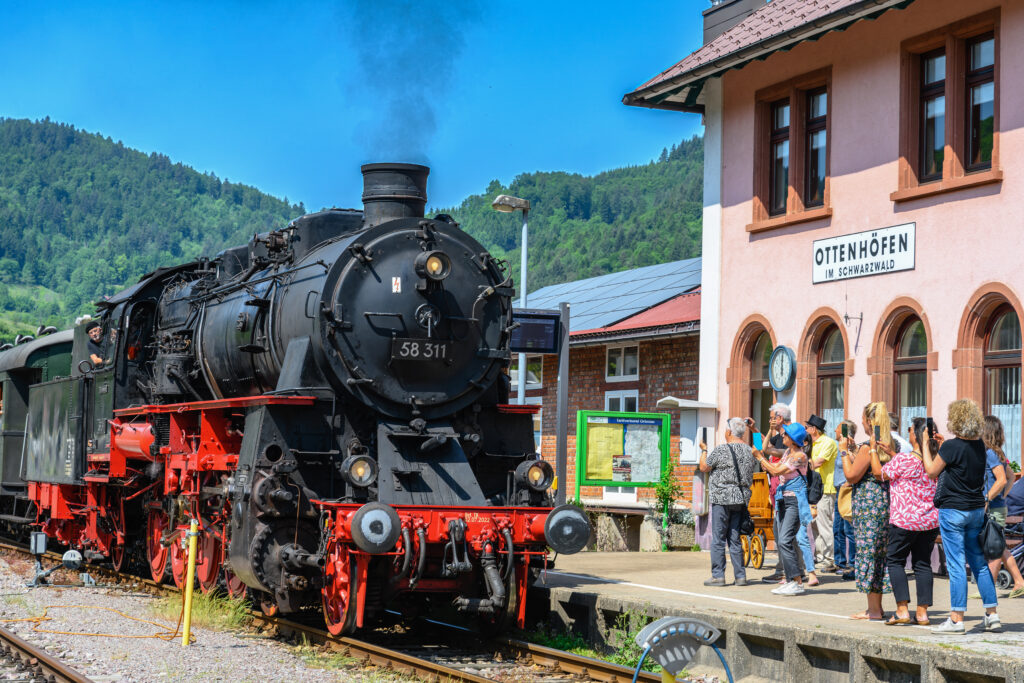 Dampflok in Ottenhöfen