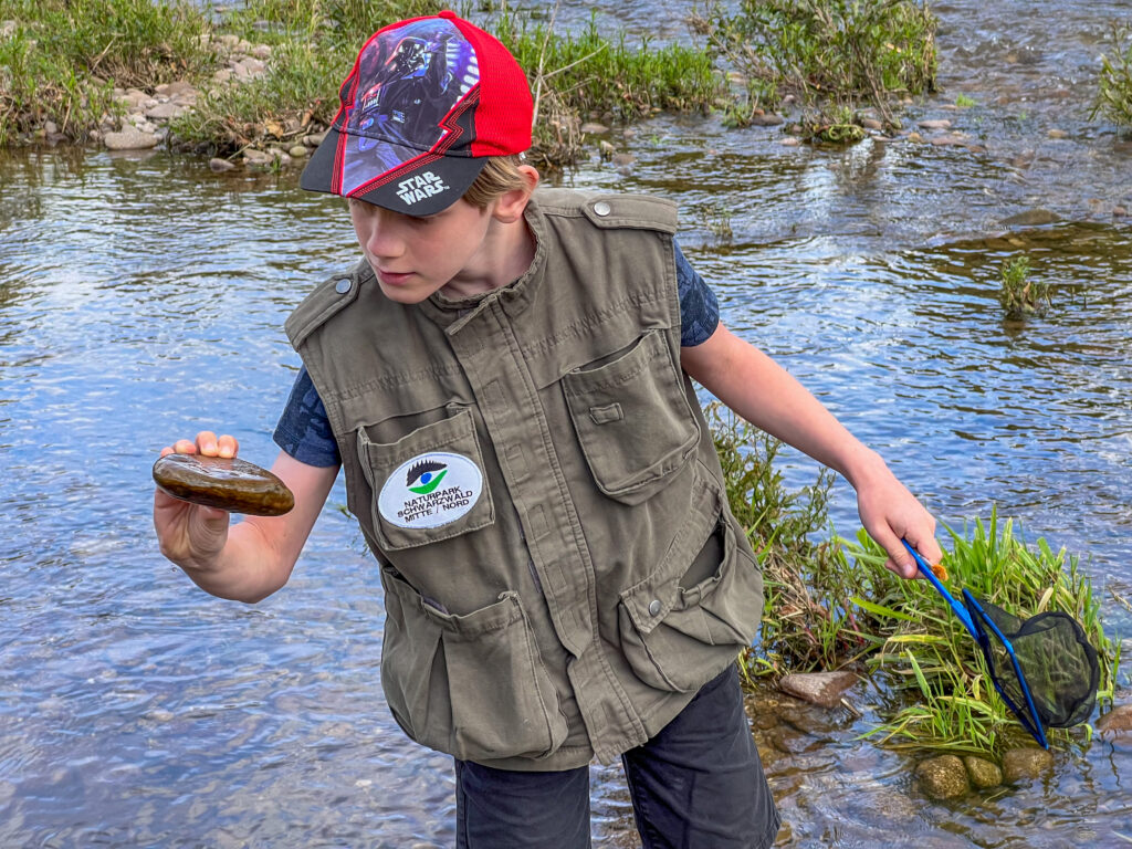 Entdeckerwesten im Einsatz