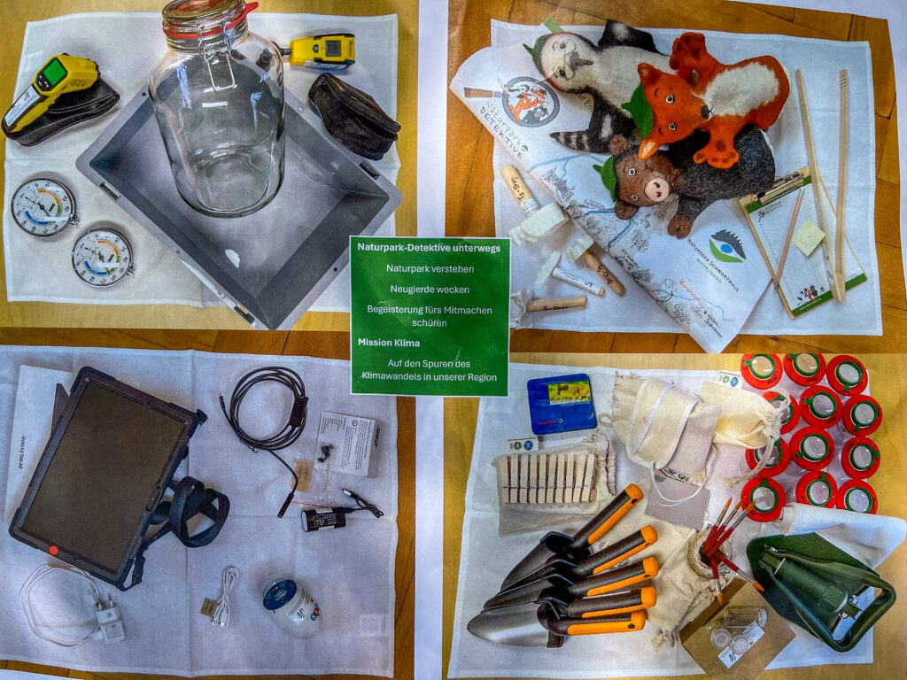 Inhalt des Naturpark-Entdeckerwags
