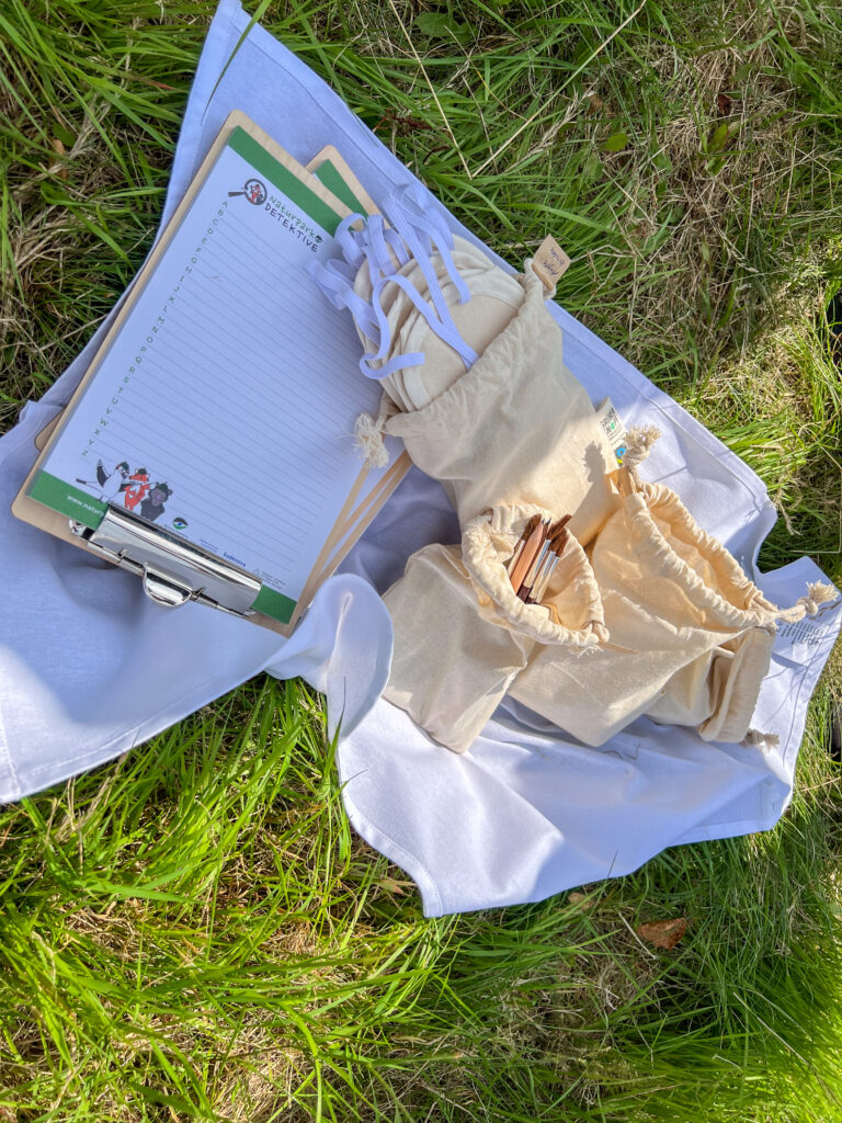 Materialien aus dem Entdeckerwagen