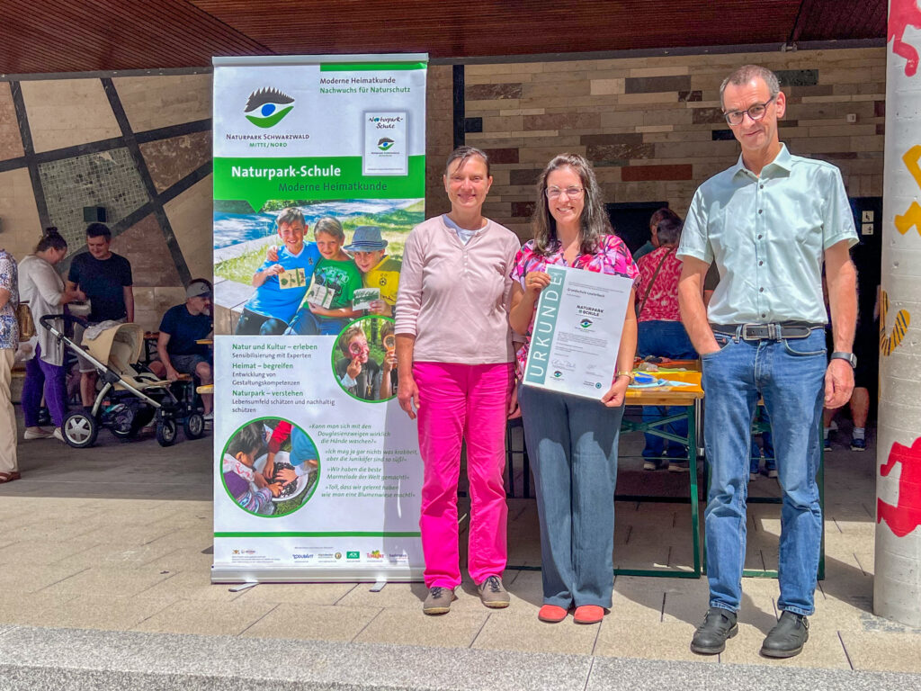 Auszeichnung Naturpark-Schule