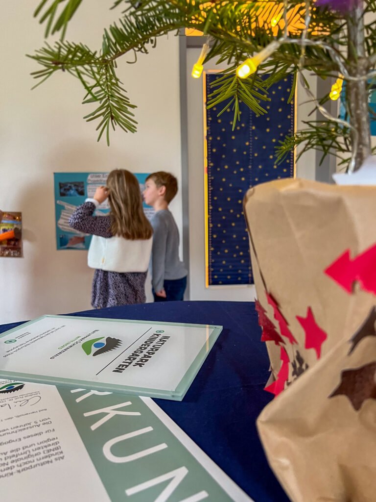 Auszeichnung als Naturpark-Kindergarten