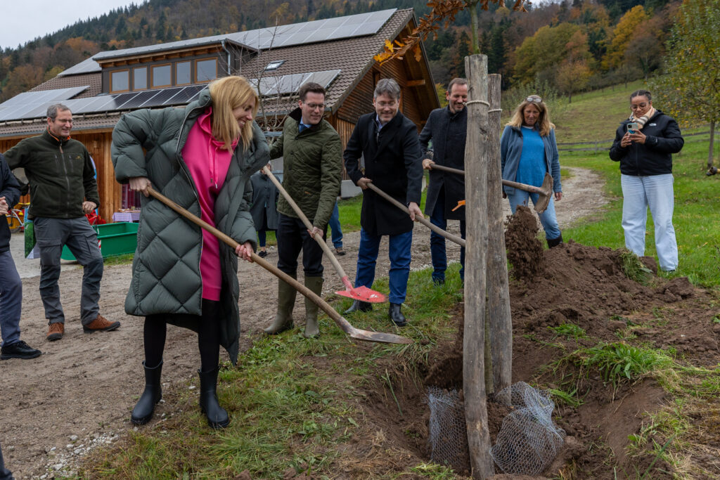 Baumpflanzaktion Agroforst 