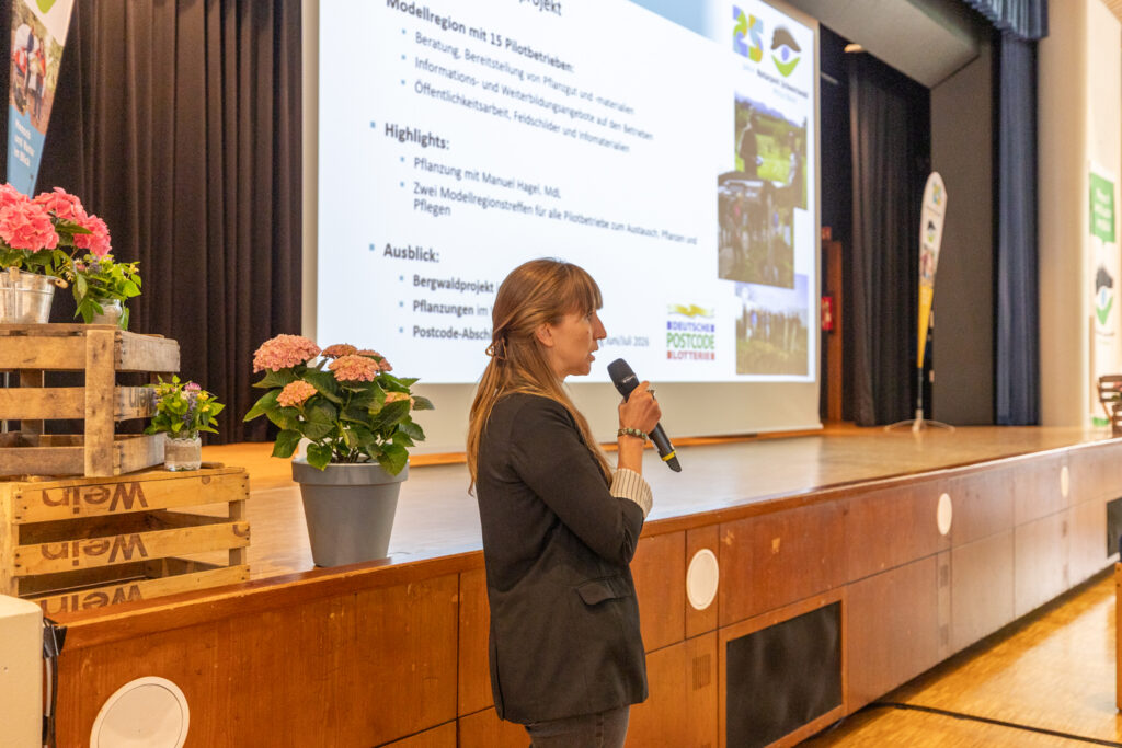 Helena Böddeker auf der Mitgliederversammlung 