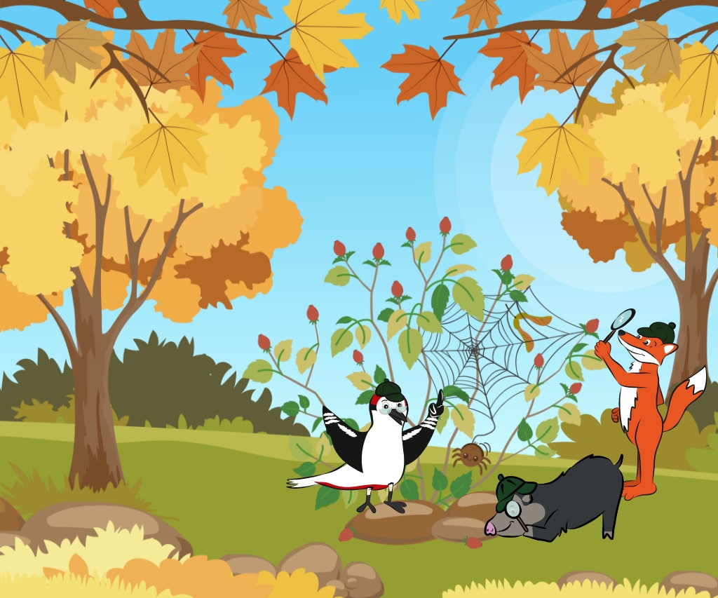 Naturpark-Detektive entdecken den Herbst