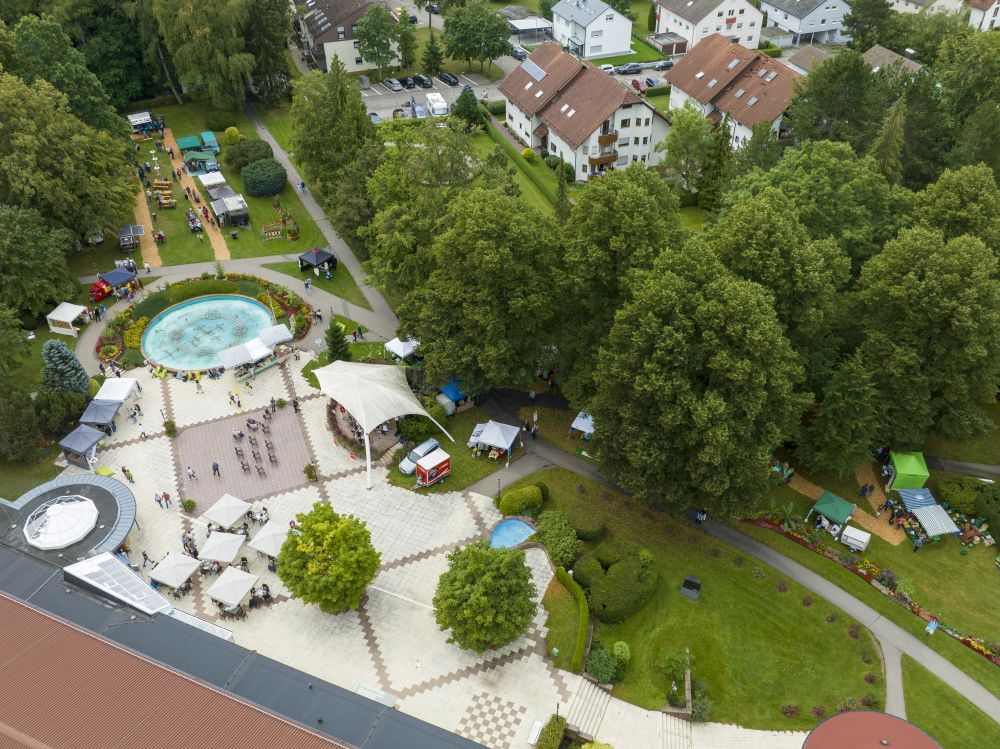 Naturpark-Markt im Kurpark von Schömberg