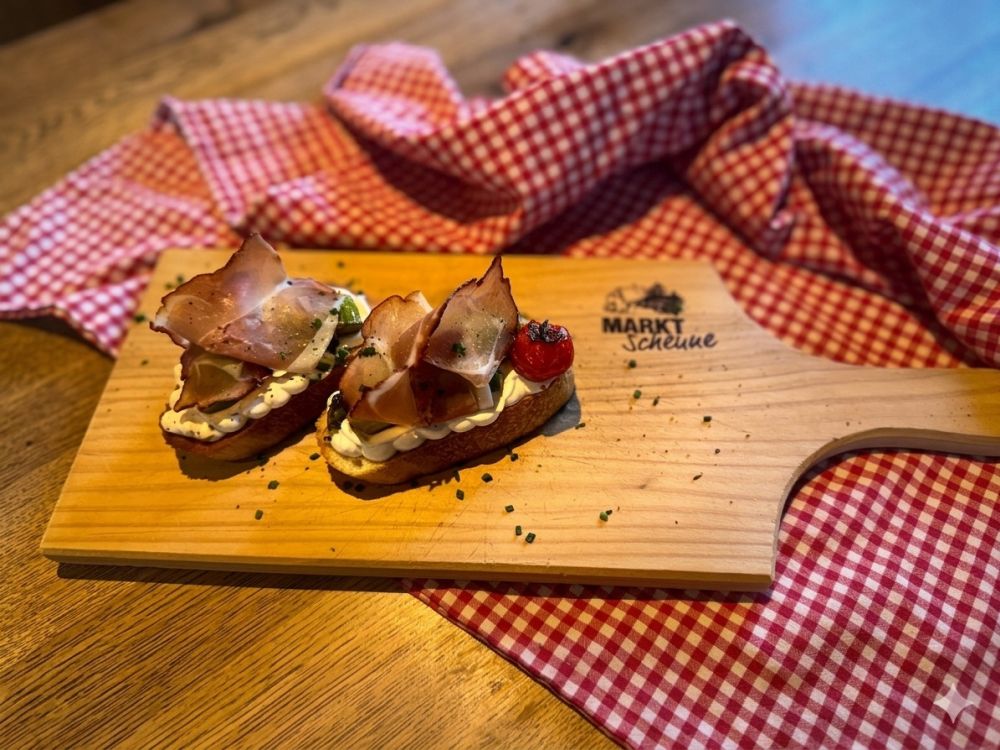 Spargel-Bruschetta
