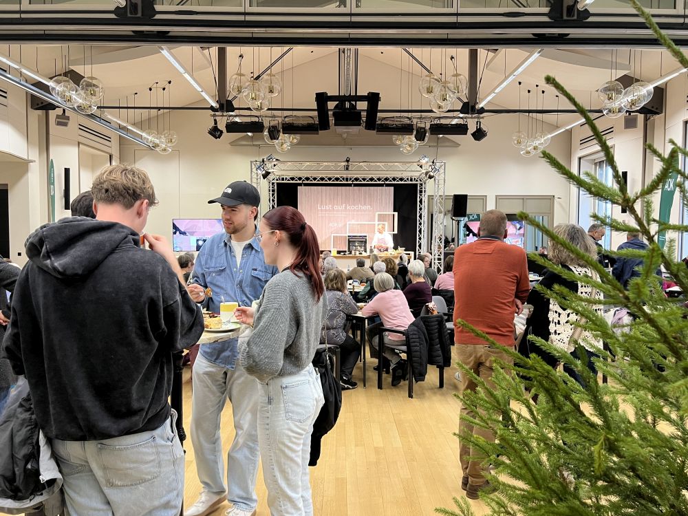 Gäste der AOK-Kochshow