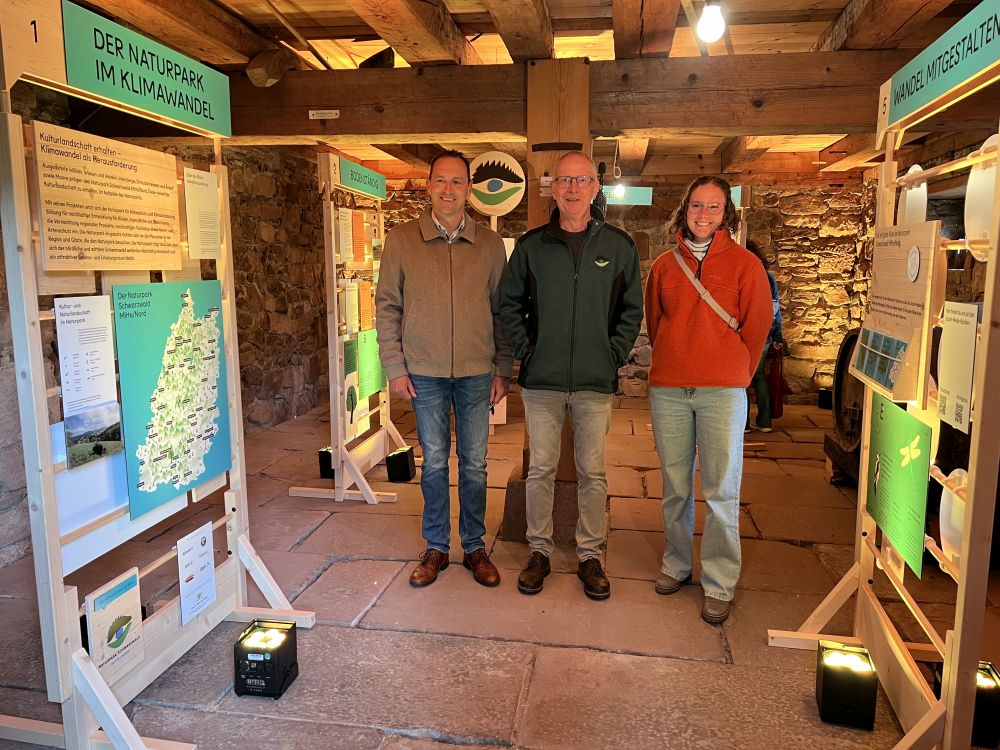 Klima-Wanderausstellung des Naturparks