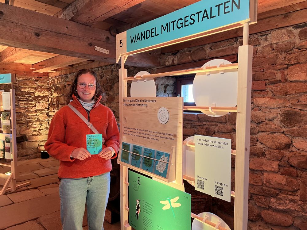 Klima-Wanderausstellung des Naturparks