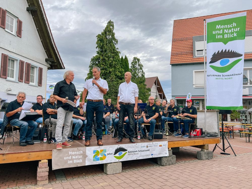 Dornhans Bürgermeister beim Markt-Talk