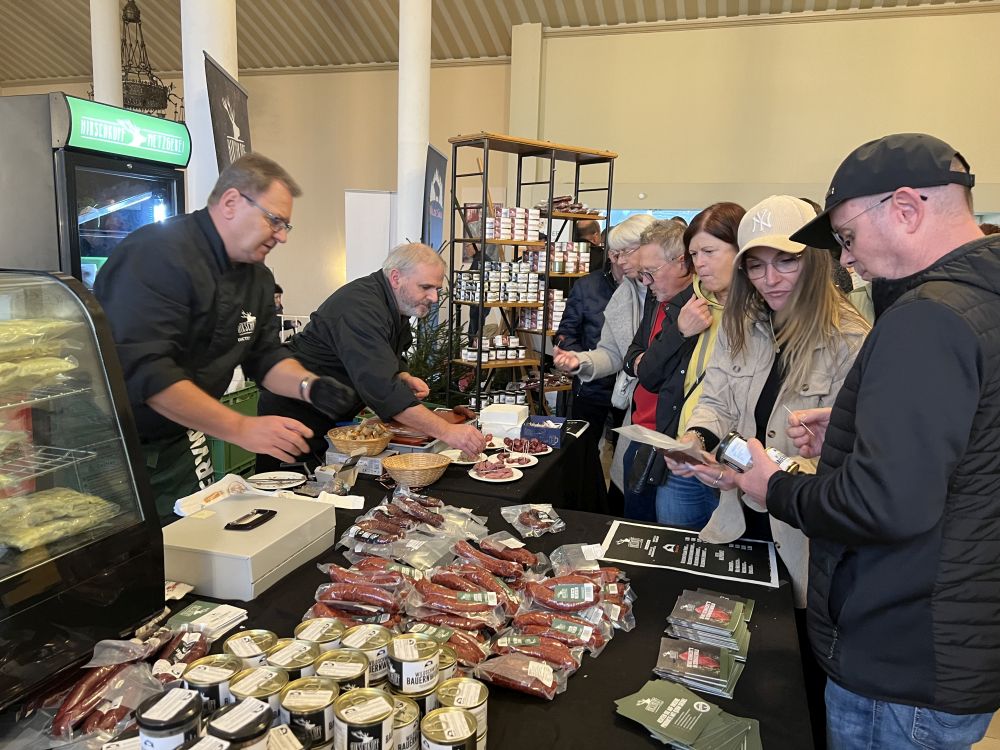 Stand Hirschkopf Metzgerei