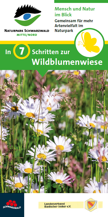 Cover Flyer In 7 Schritten zur Wildblumenwiese