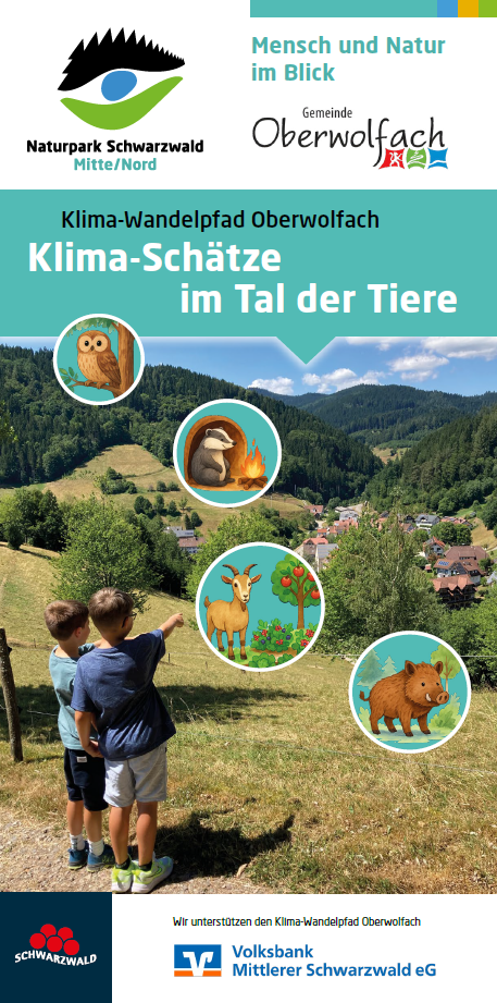 Cover Flyer Klima-Wandelpfad Oberwolfach