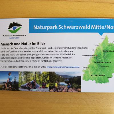 Bikeline Radtourenführer Naturpark-Seite