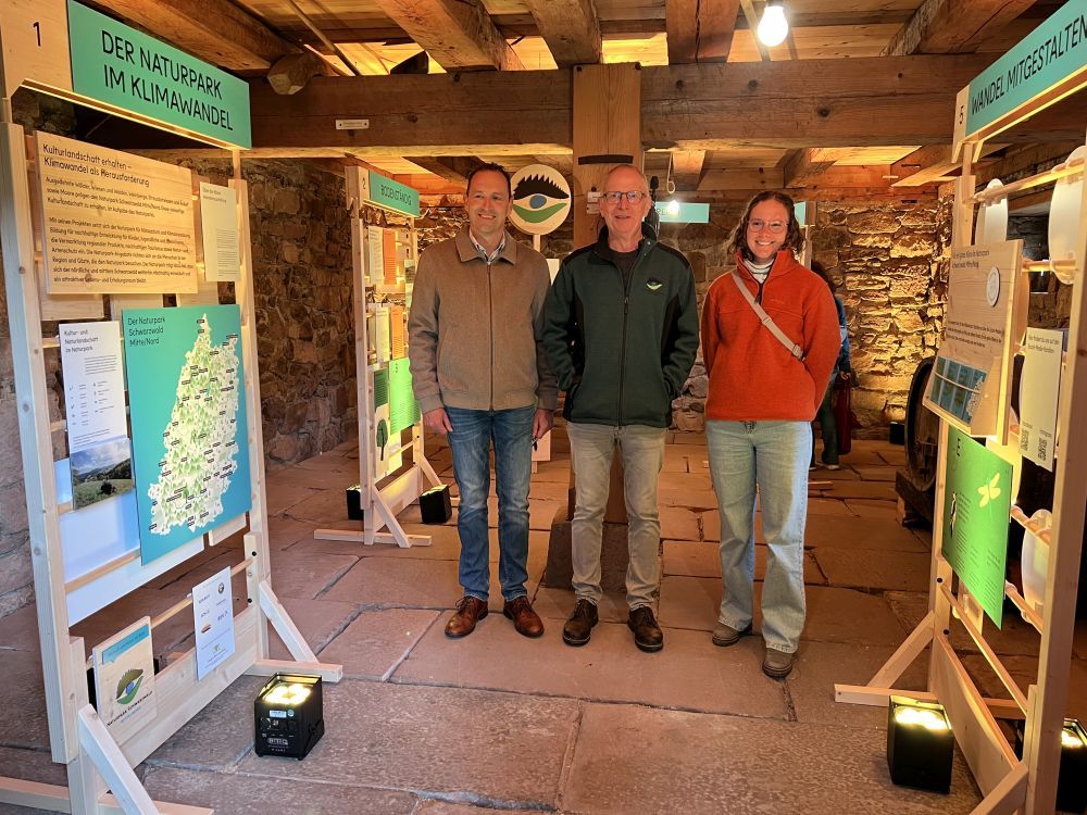 Klima-Wanderausstellung des Naturparks