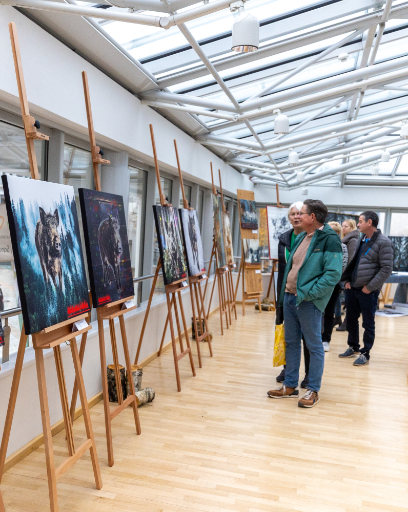 Wilde Sau-Kunstgalerie