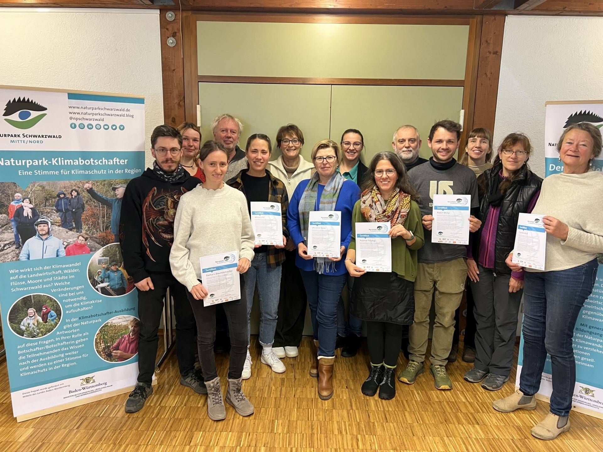 Naturpark-Klimabotschafter Ausbildungsgang 2025, Foto: Helena Böddeker