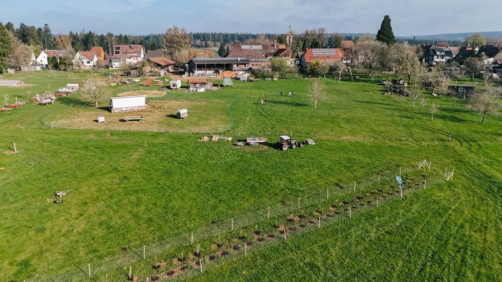 Agrofrost-System von oben