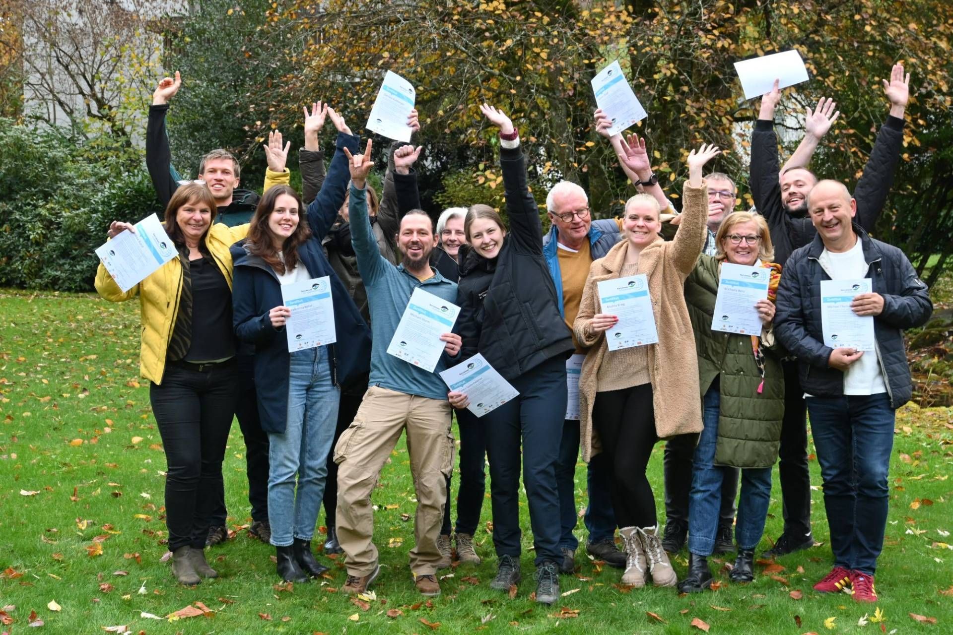 Naturpark-Klimabotschafter Ausbildungsgang 2023, Foto: Florian Schmid
