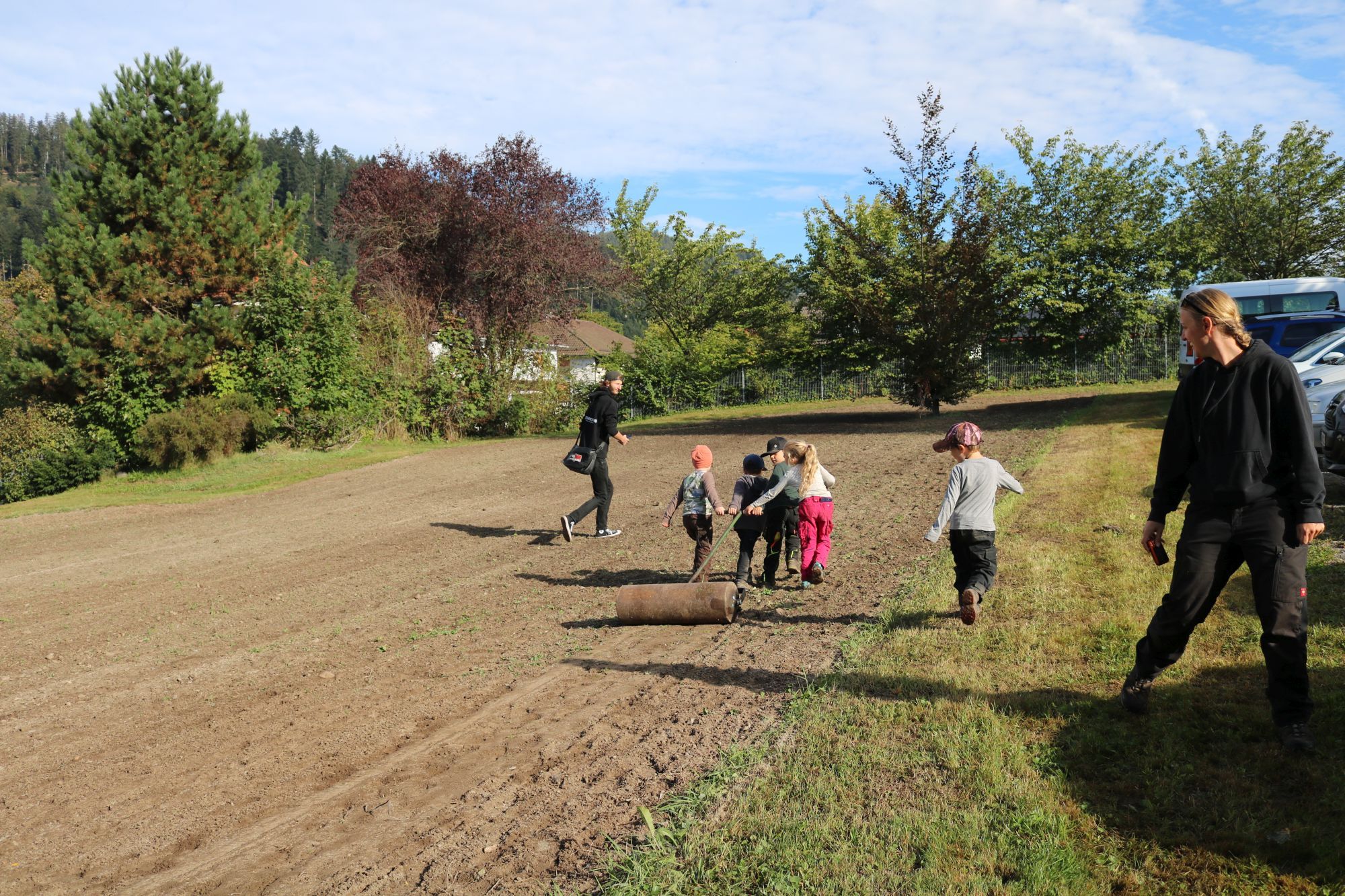 Einsaat Zell am Harmersbach, Foto: Naturpark Schwarzwald Mitte/Nord e. V.