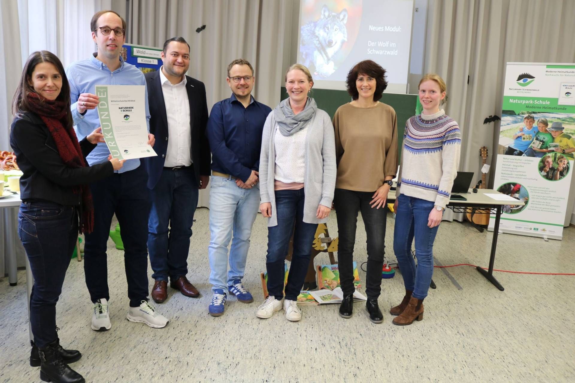 Wilhelmschule in Bad Wildbad (Landkreis Calw), Foto: Naturpark Schwarzwald Mitte/Nord e. V.