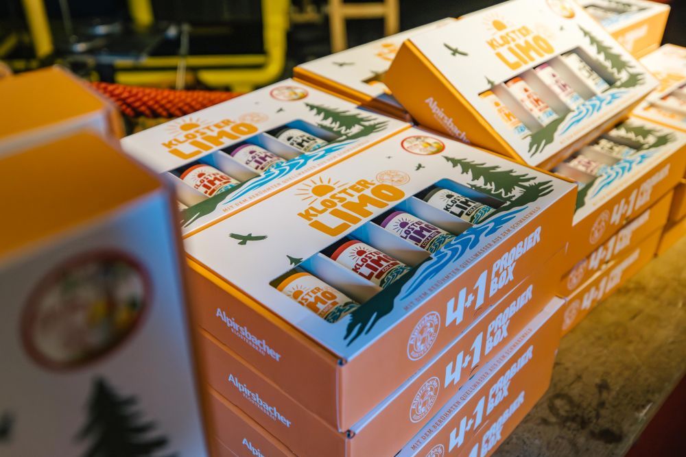 Limo-Pakete von Alpirsbacher Klosterbräu