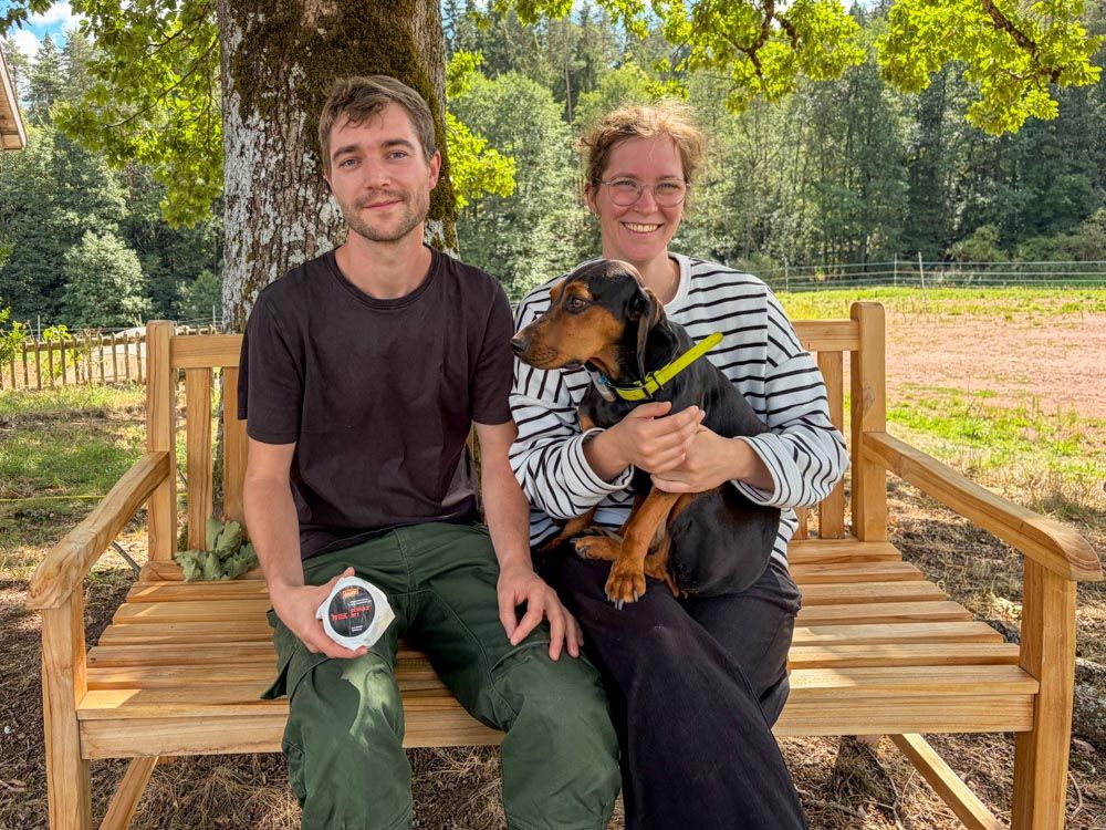 Vincent, Partnerin Josi & Jagdhund Wilma
