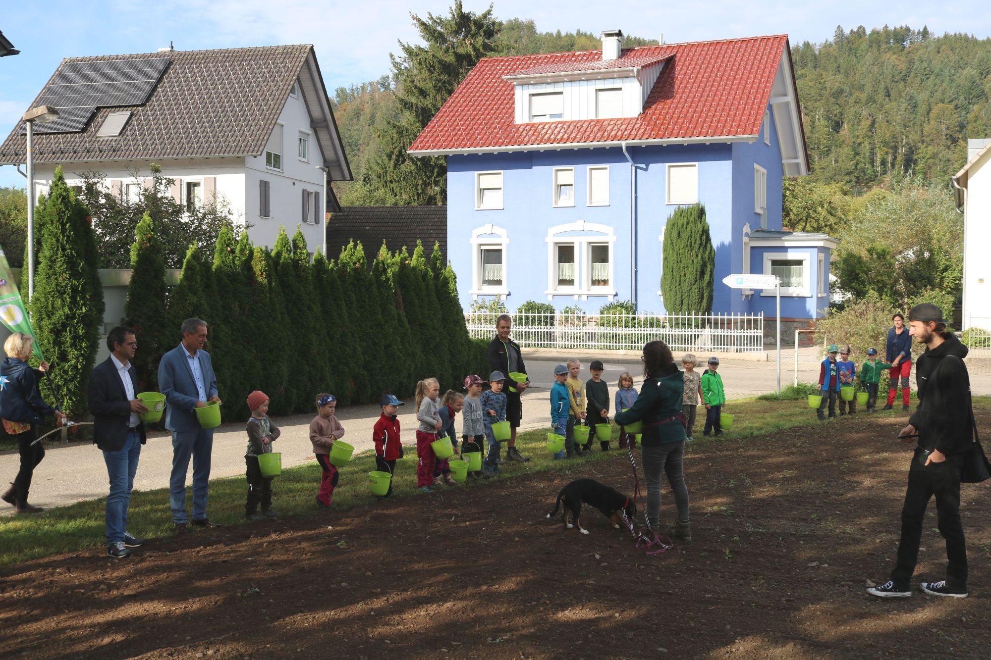 Einsaat Zell am Harmersbach, Foto: Naturpark Schwarzwald Mitte/Nord e. V.