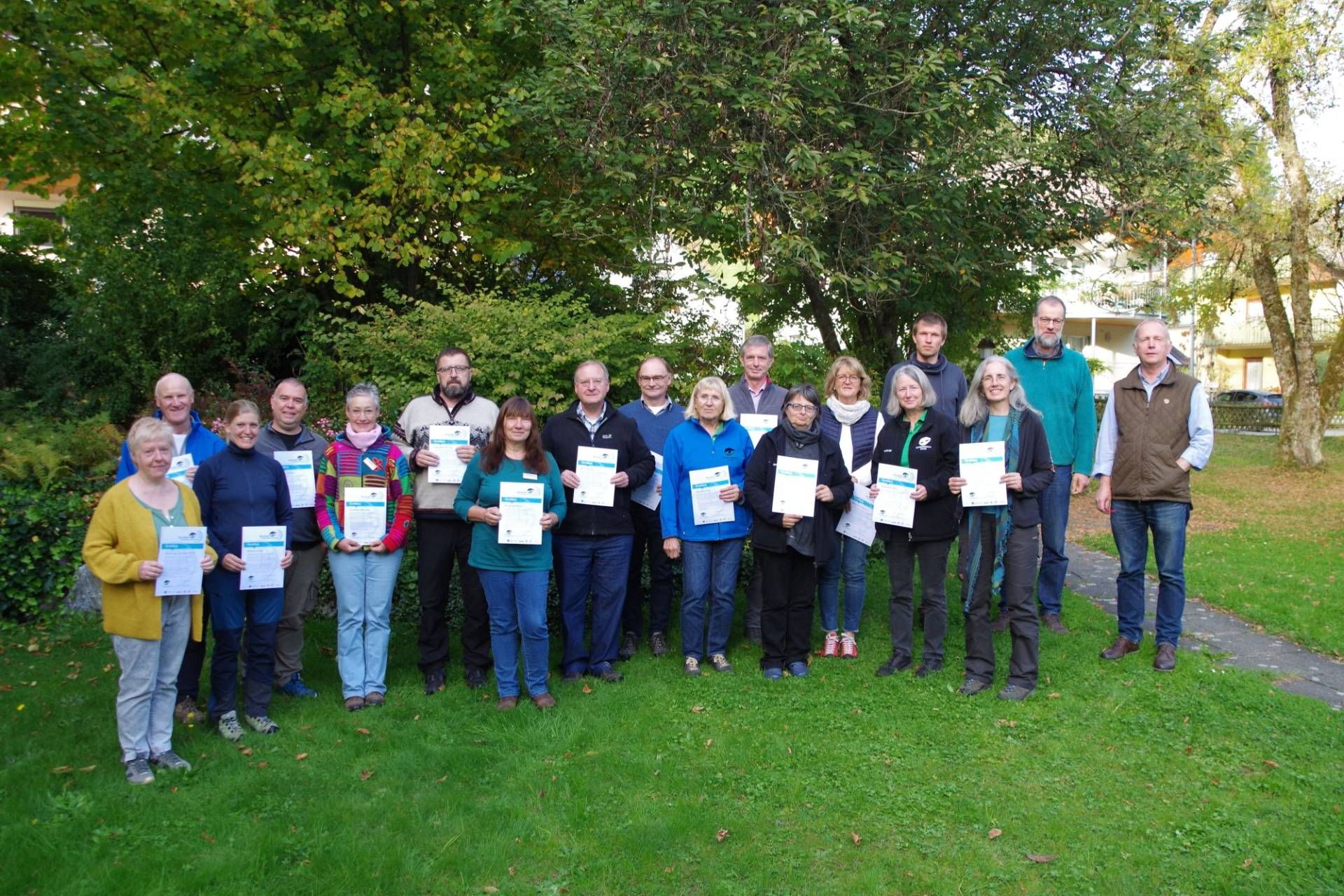 Naturpark-Klimabotschafter Ausbildungsgang 2021, Foto: Stefan Dangel