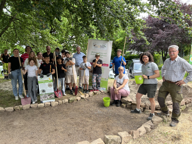 Gruppenbild mit Sandarium