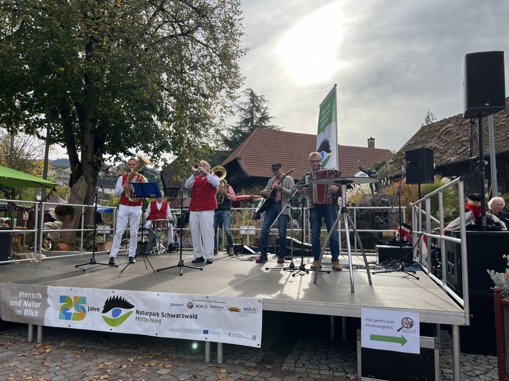 Auftritt der Band die Lustigen Oberharmersbacher