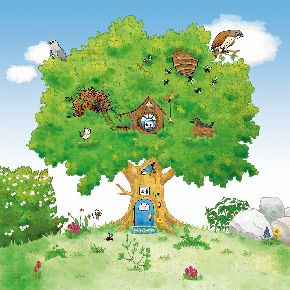 Baumhaus der Naturpark-Detektive