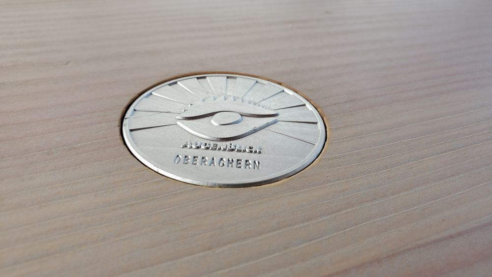 Naturpark-AugenBlick-Plakette