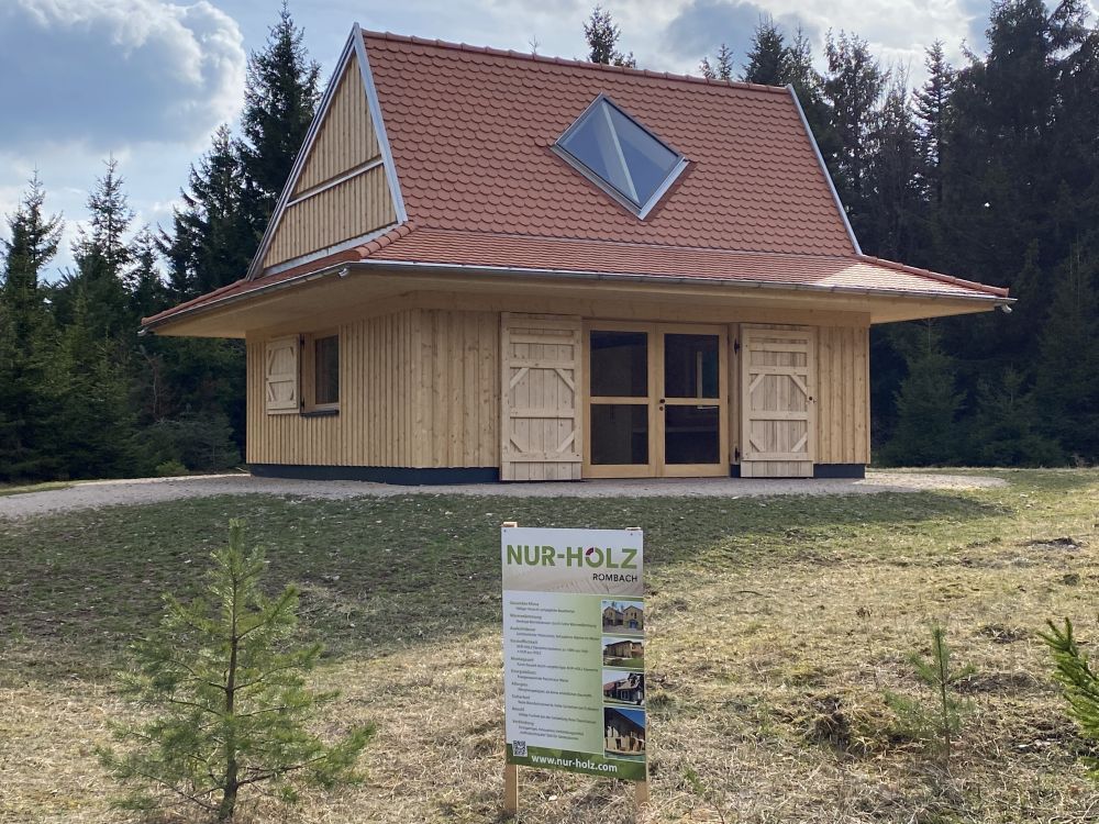 Naturpark-Moorstation von außen