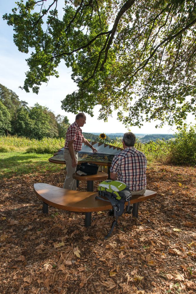 Zwei Männer beim Naturpark-AugenBlick