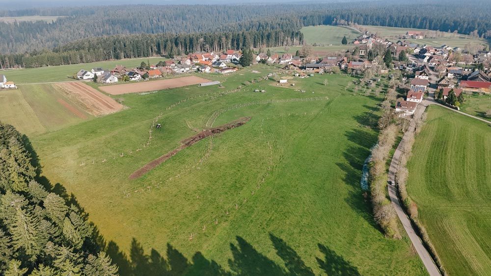 Agrofrost-System von oben