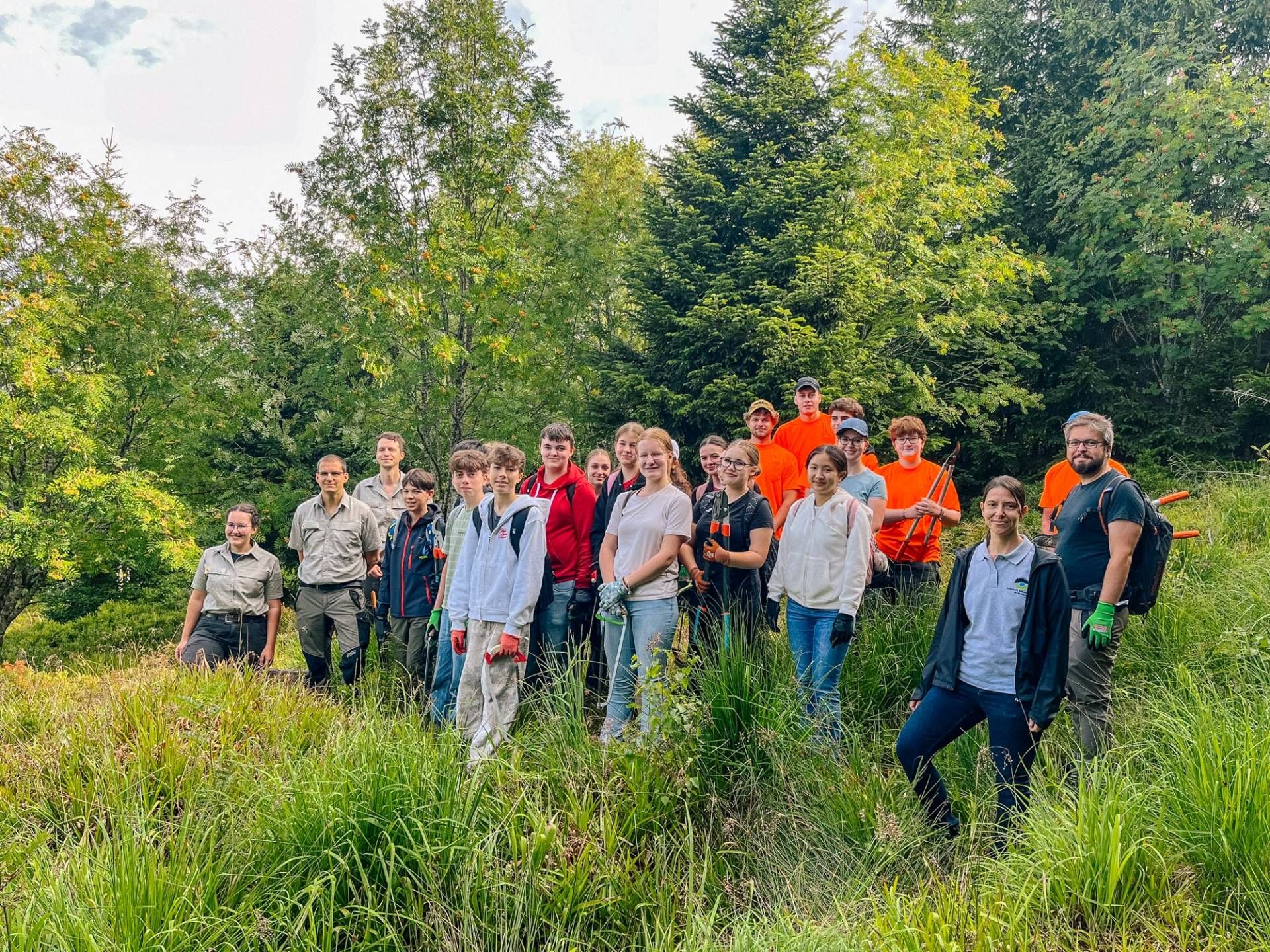 Gruppenbild der Teilnehmenden