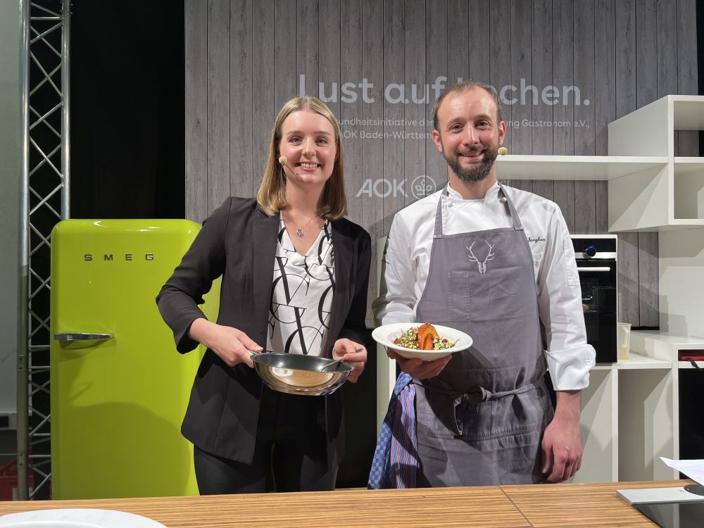 AOK-Kochshow mit Naturpark-Wirt