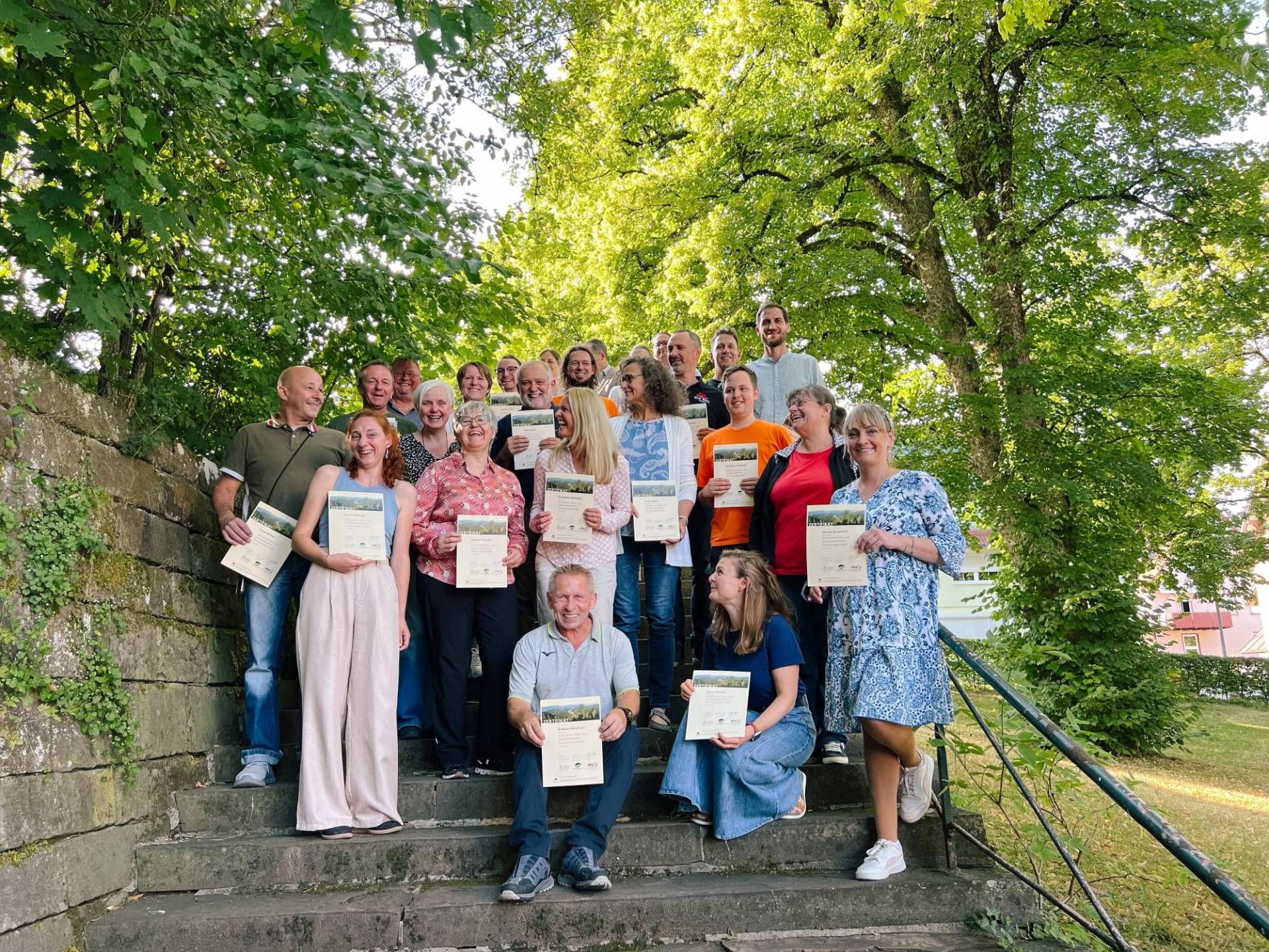 Gruppenbild der neu zertifizierten Schwarzwald-Guides 2026