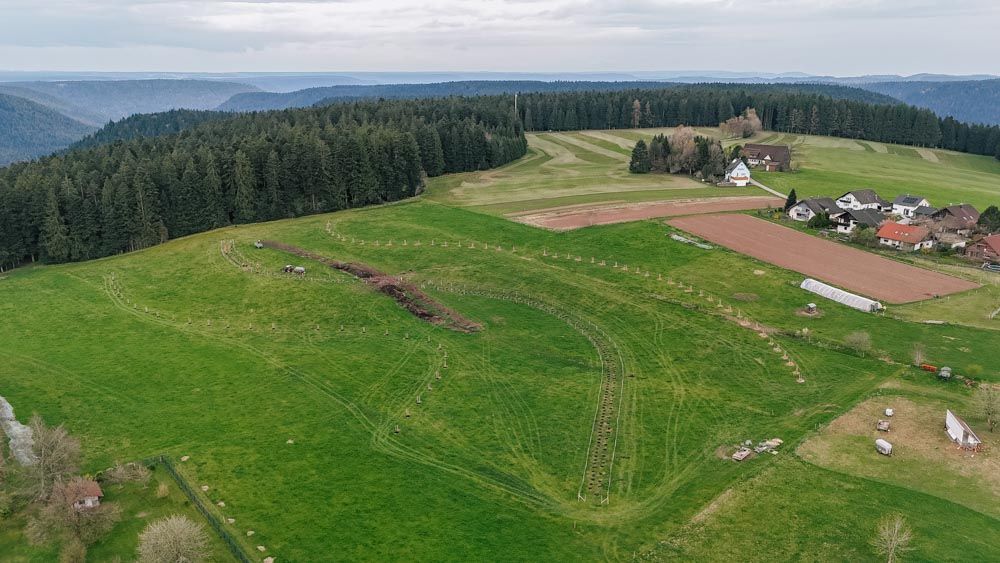 Agrofrost-System von oben