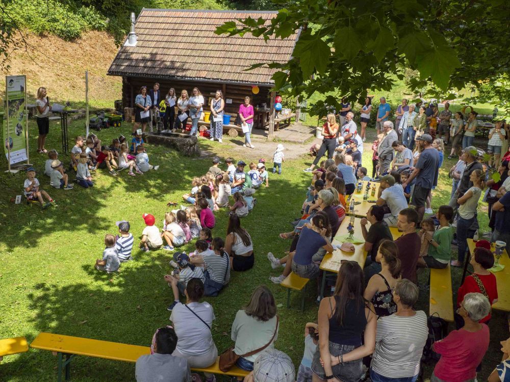 Auszeichnungsfeier eines Naturpark-Kindergartens