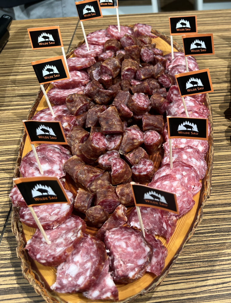 Wilde Sau-Probierbrett