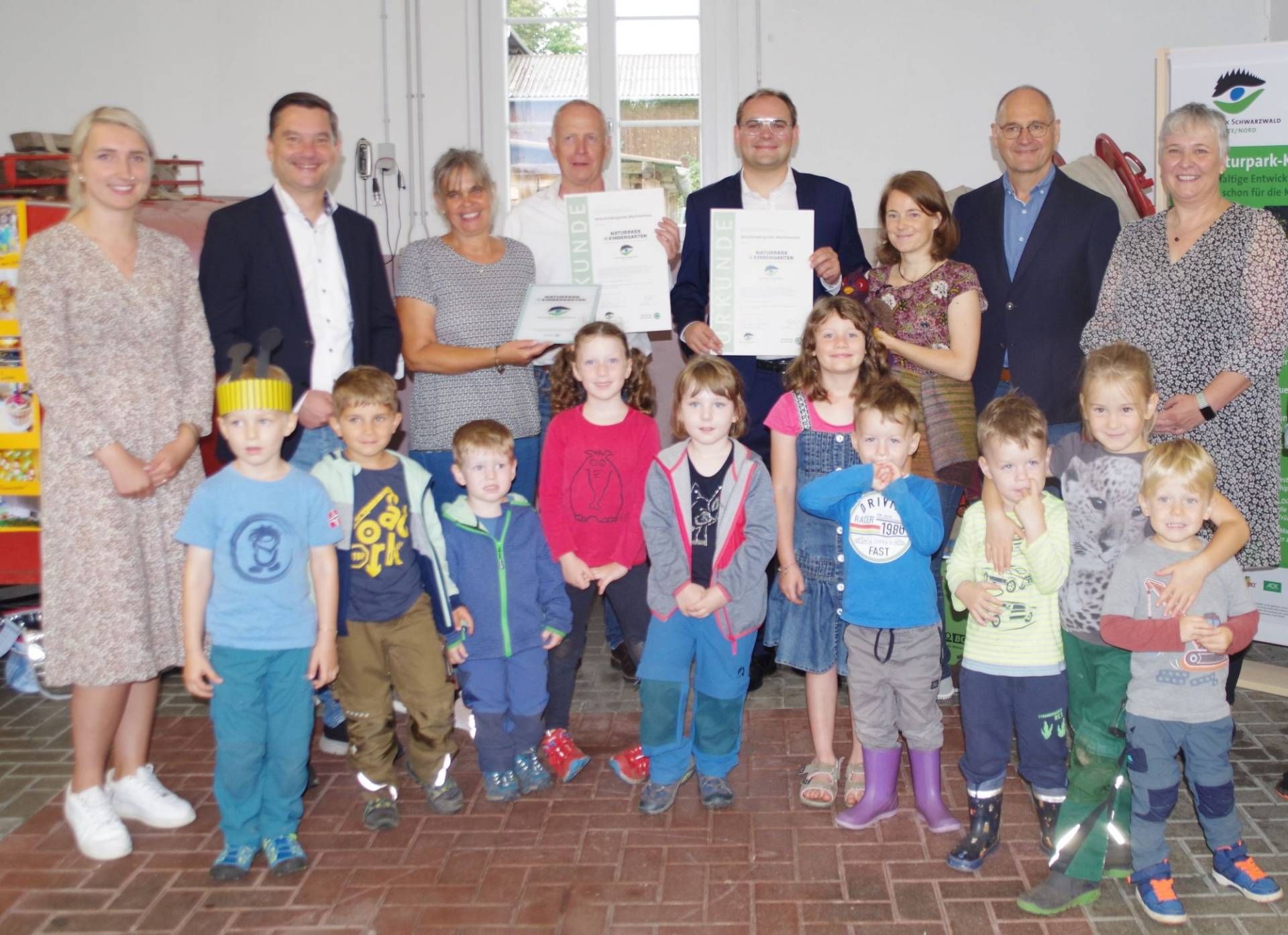 Naturkindergarten Martinsmoos in Neubulach im Landkreis Calw (Auszeichnung September 2023), Foto: Stefan Dangel