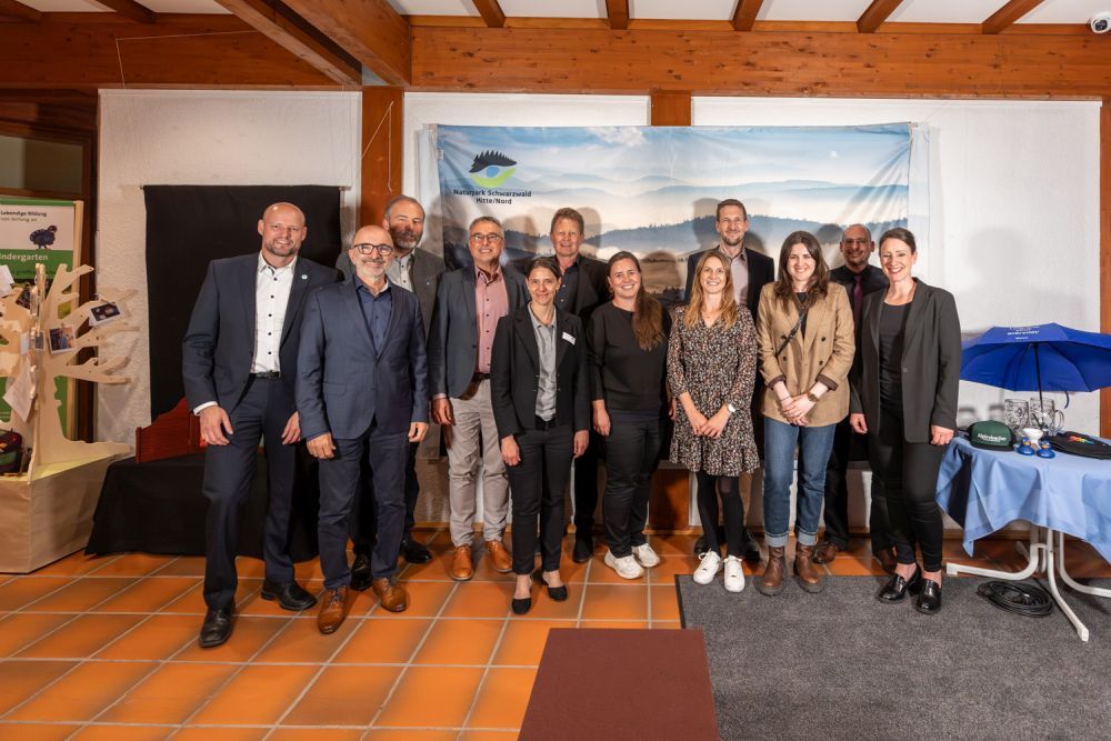 Team der Naturpark-Geschäftsführungen in Baden-Württemberg