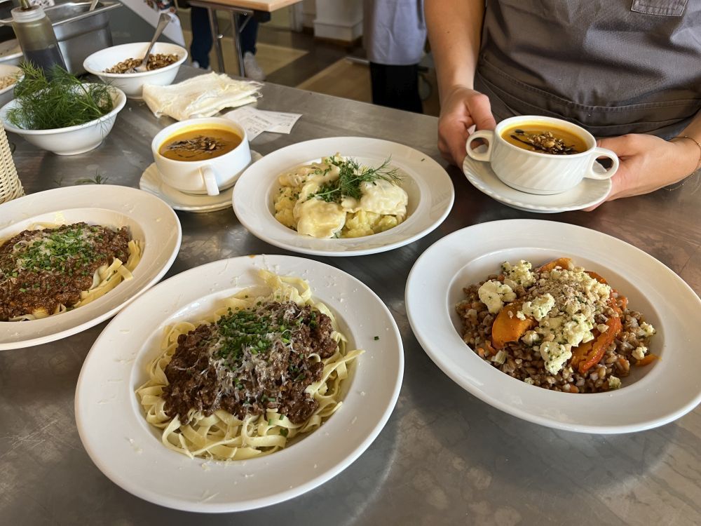 Gerichte auf der Naturpark-Genuss-Messe